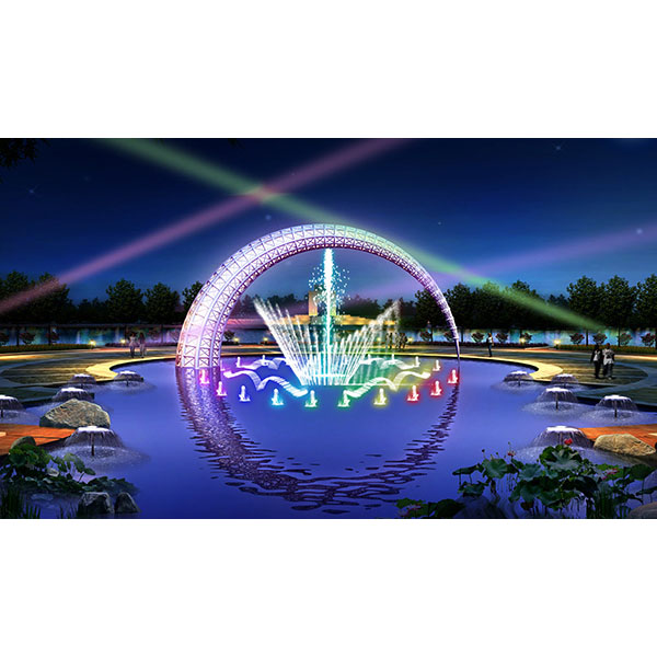 Fountain design effect